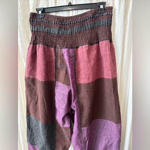 EARTHBOUND Multicolor Patchwork Pants - Picture 2 of 6
